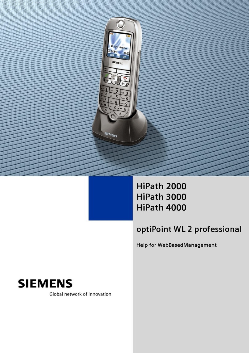 Siemens HIPATH 2000 User manual
