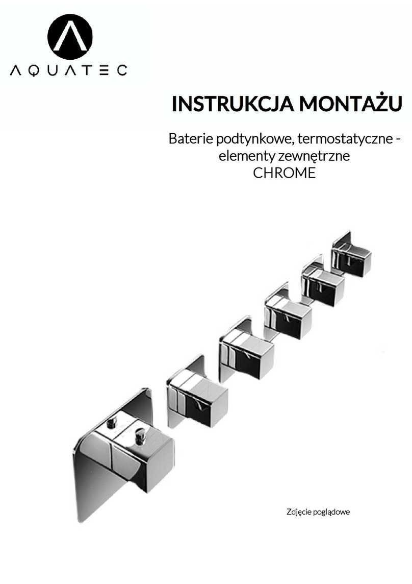 Aquatec CHROME 481.180001 manual