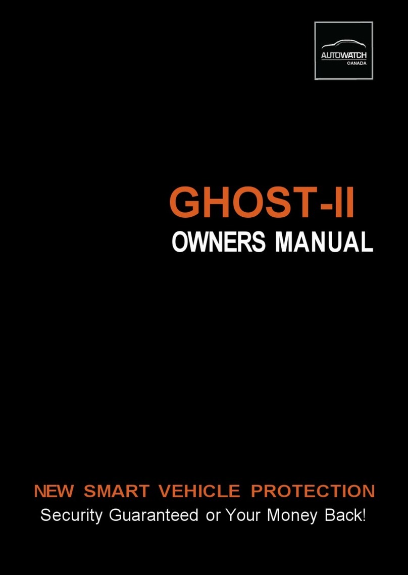 AutoWatch CHOST-II owner's manual AutoWatch CHOST-II owner's manual