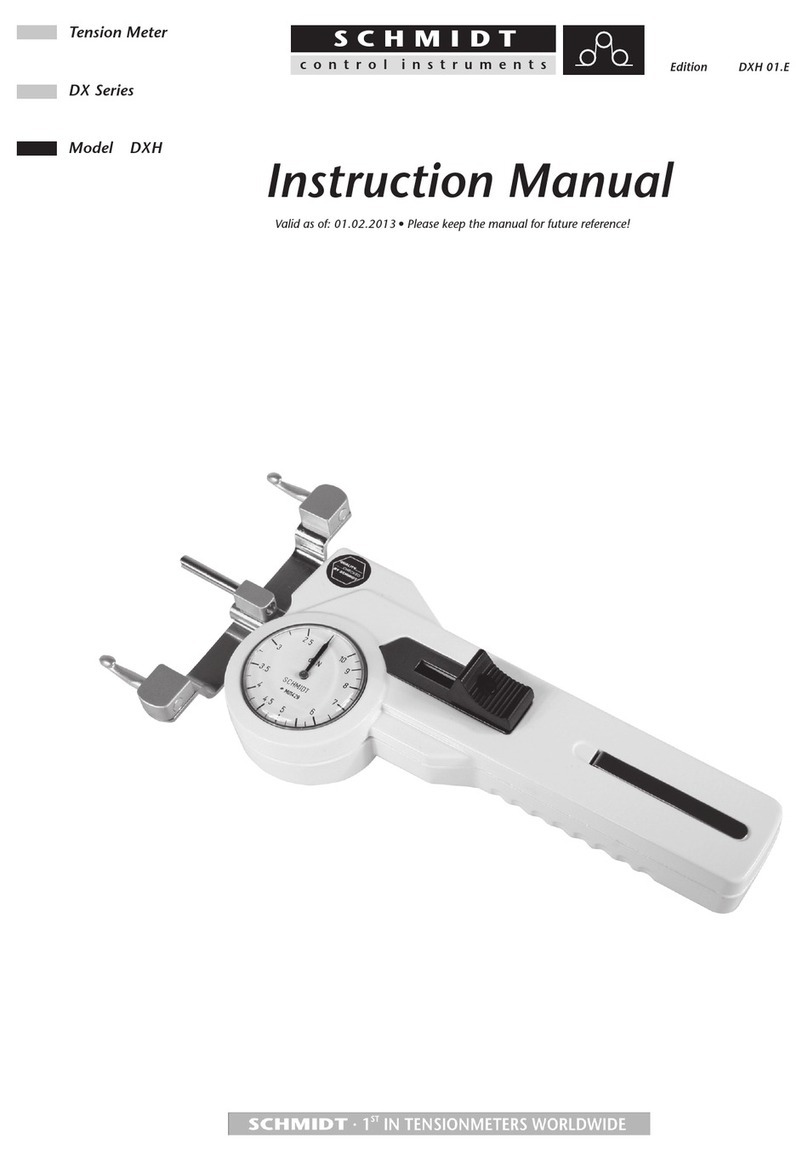 Schmidt DX Series User manual