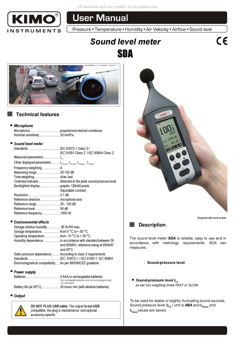 Kimo SDA user manual