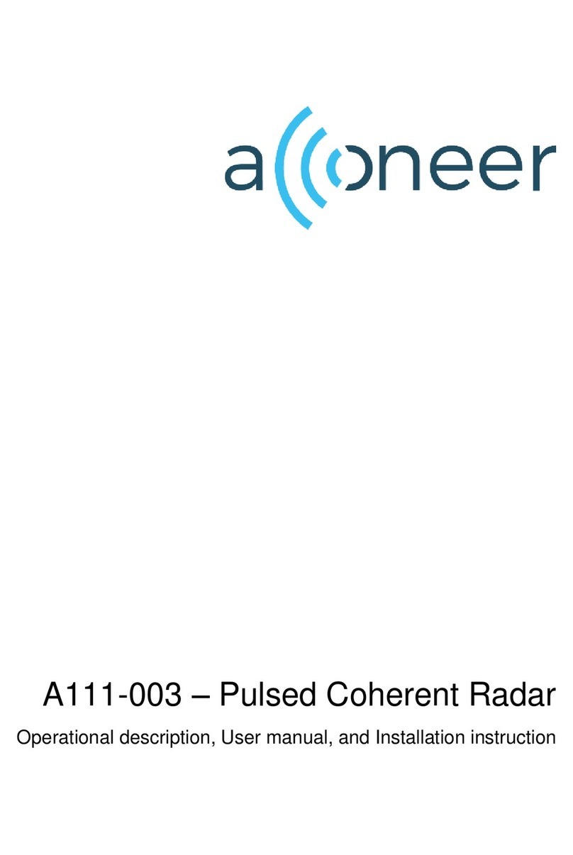 Acconeer A111-003 user manual