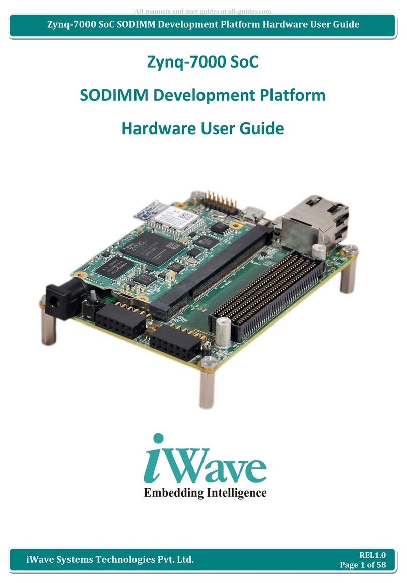 iWave Zynq-7000 SoC Installation manual iWave Zynq-7000 SoC Installation manual
