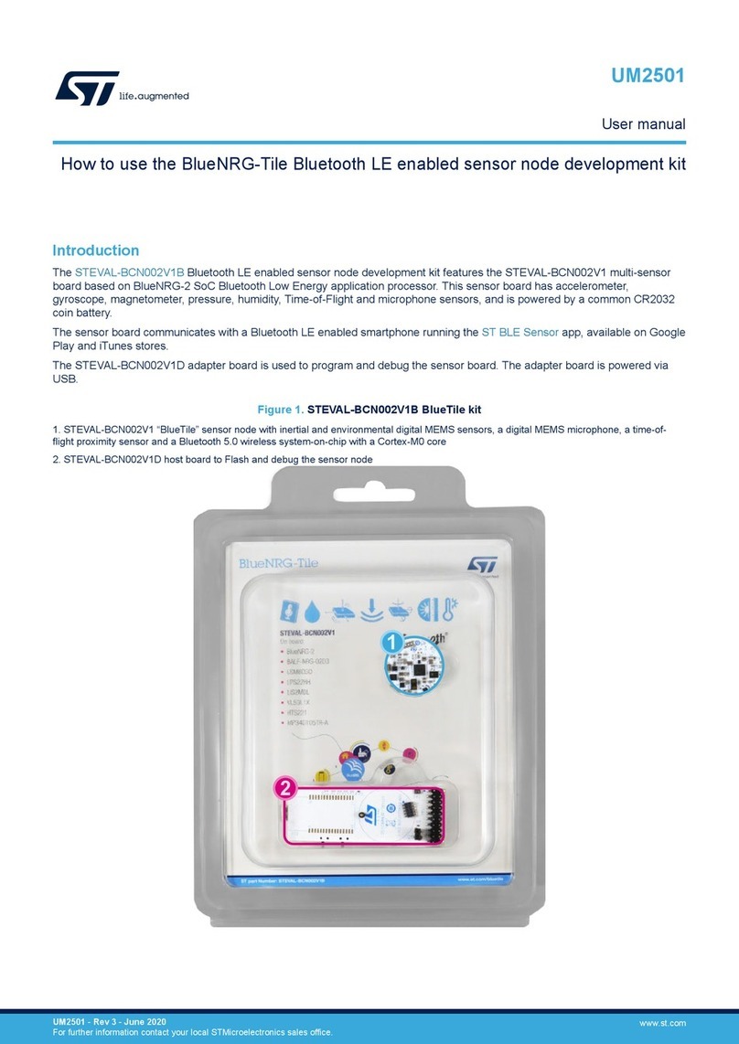 ST STEVAL-BCN002V1B User manual