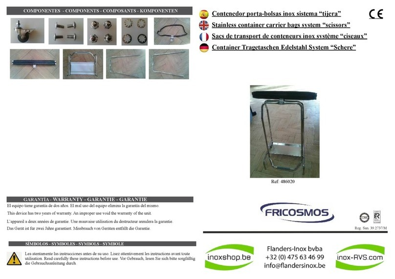 Fricosmos 486020 instruction manual
