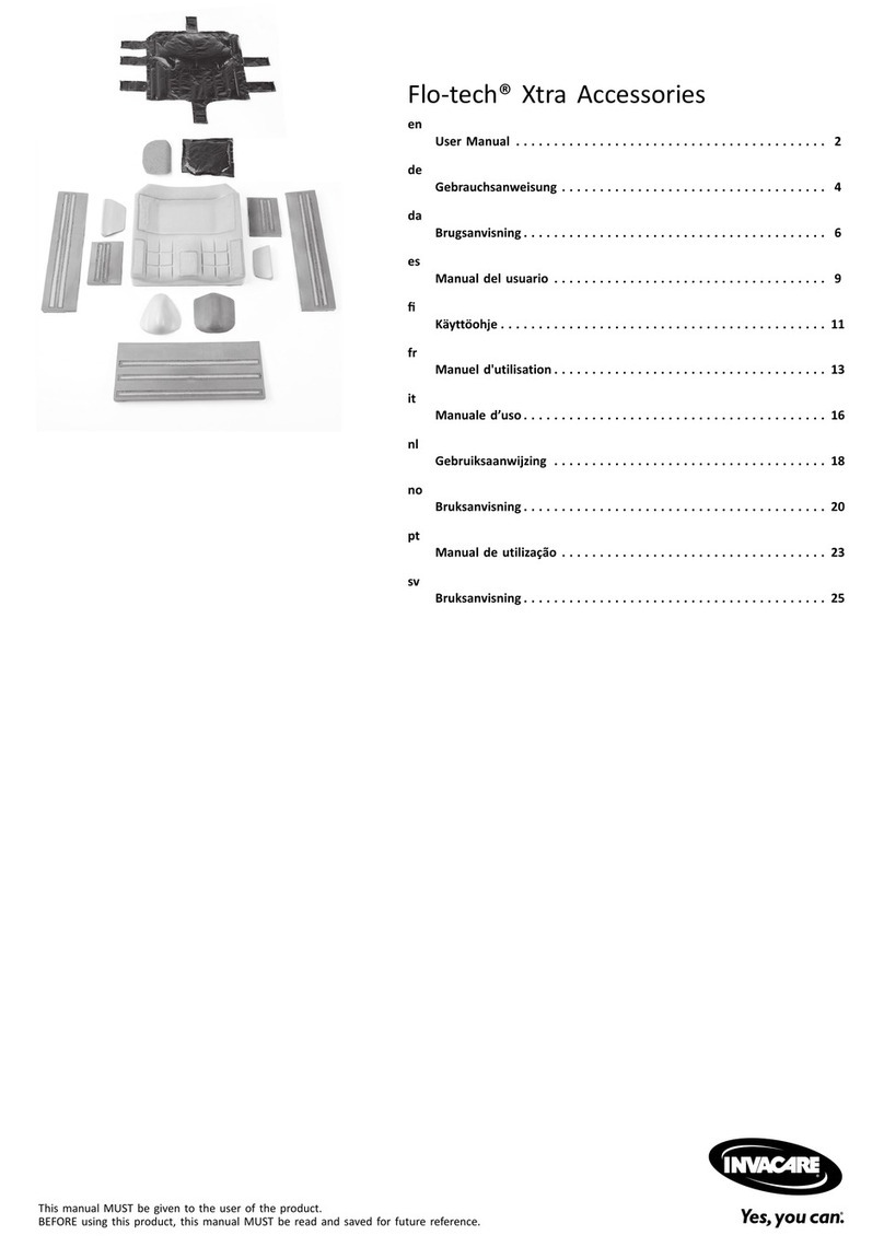 Invacare Flo-tech Xtra user manual