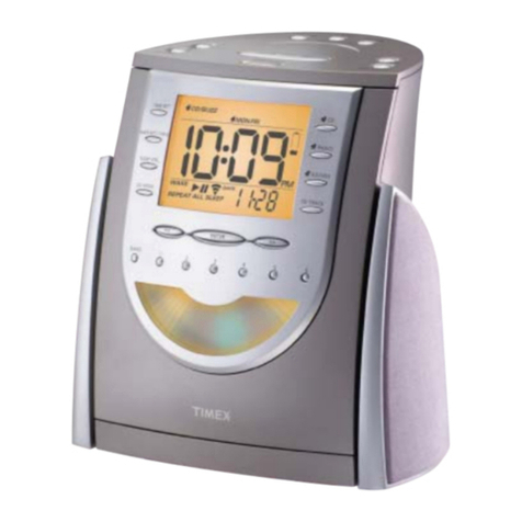 Timex T618 User manual Timex T618 User manual