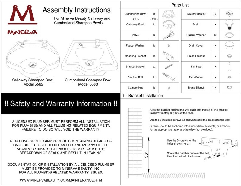 Minerva 5565 Assembly instructions