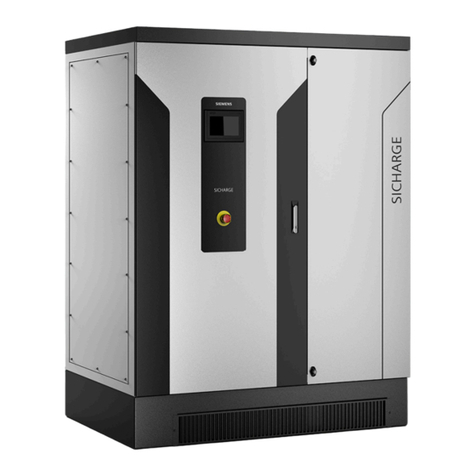 Siemens SICHARGE UC 100 operating instructions