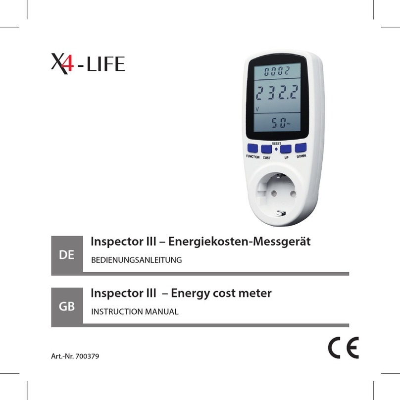 X4-Life Inspector III instruction manual
