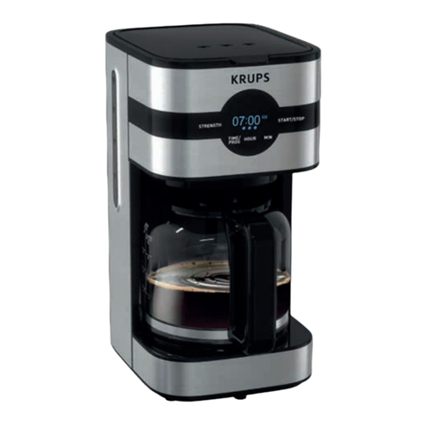 Krups KM205D50 User manual