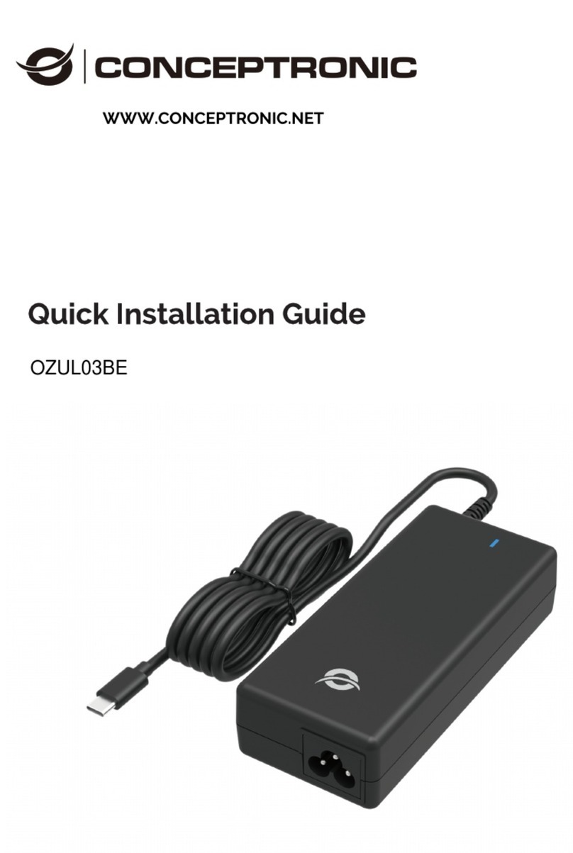 Conceptronic OZUL03BE User manual