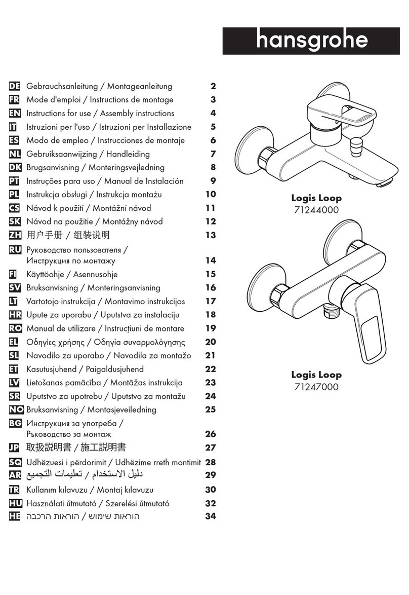 Hans Grohe Logis Loop 71244000 Instructions for use/assembly instructions Hans Grohe Logis Loop 71244000 Instructions for use/assembly instructions