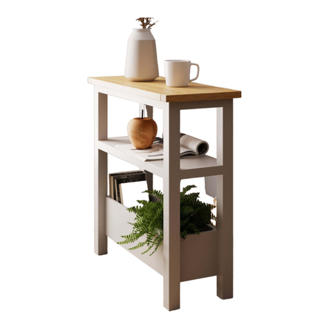 Dunelm BROMLEY SOFA SIDE TABLE User manual Dunelm BROMLEY SOFA SIDE TABLE User manual
