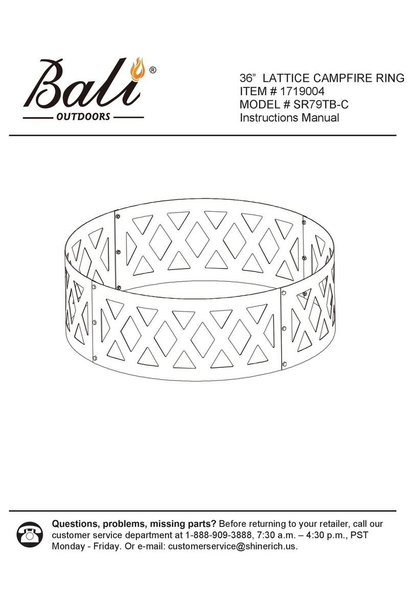 Bali SR79TB-C User manual