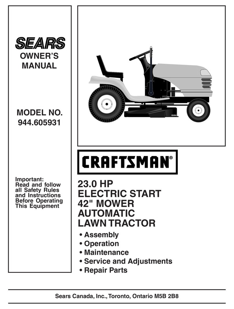 Sears CRAFTSMAN 944.605931 owner's manual
