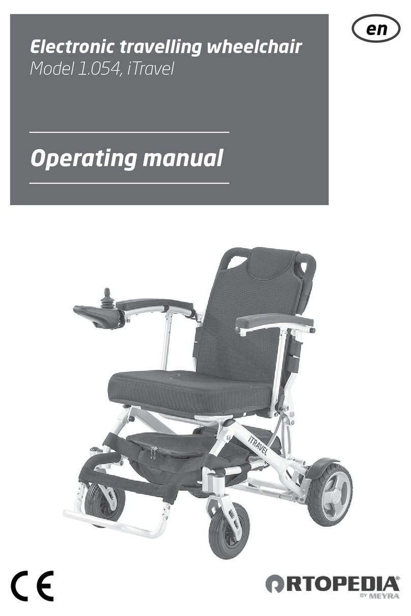 Meyra Ortopedia iTravel 1.054 User manual