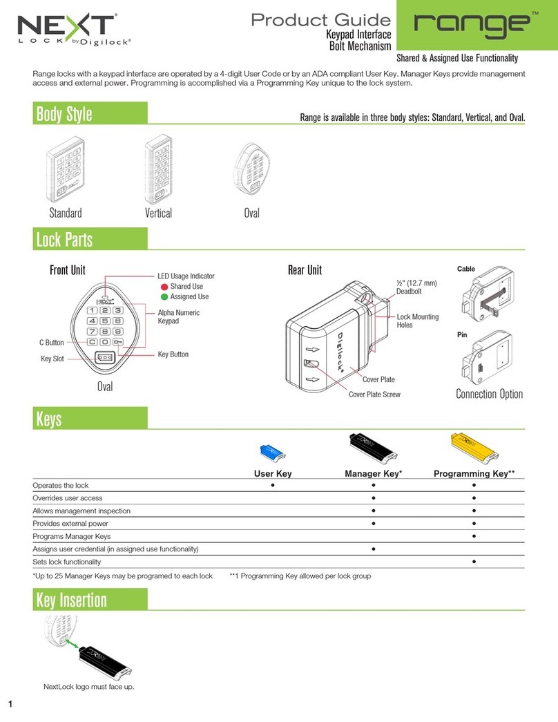 Next range User manual