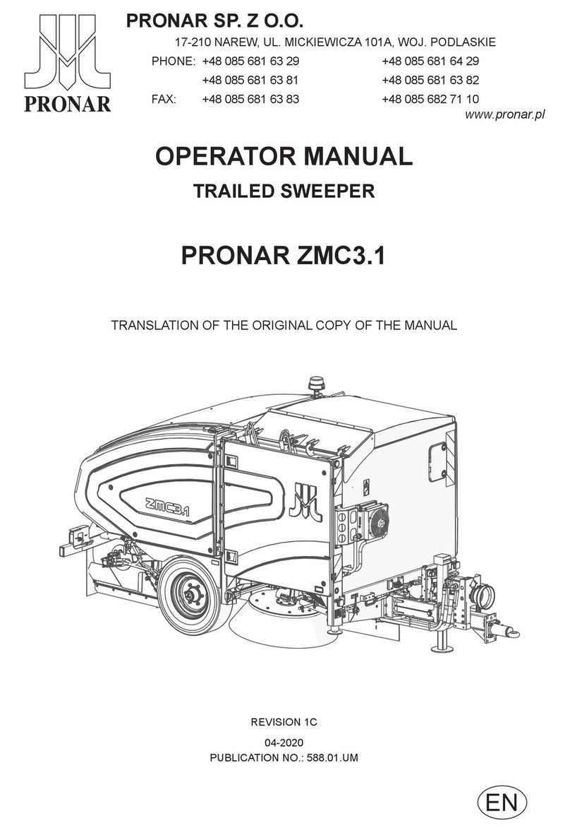 PRONAR ZMC3.1 Operator's manual