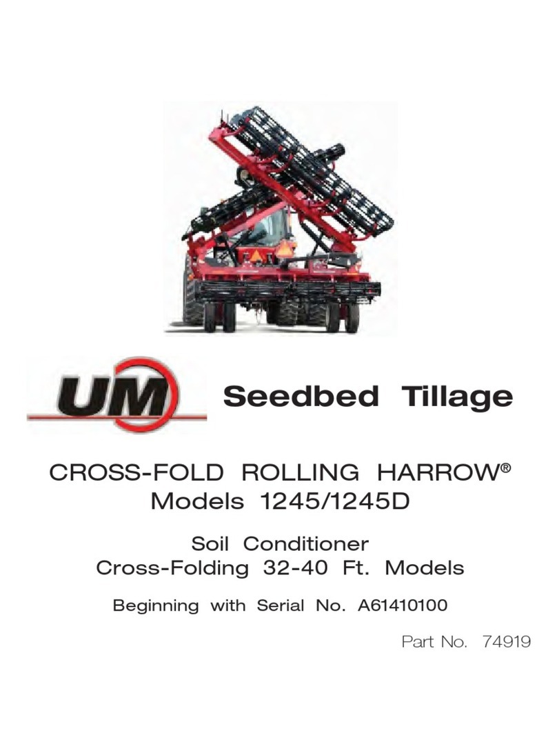 Unverferth CROSS-FOLD ROLLING HARROW 1245 manual Unverferth CROSS-FOLD ROLLING HARROW 1245 manual