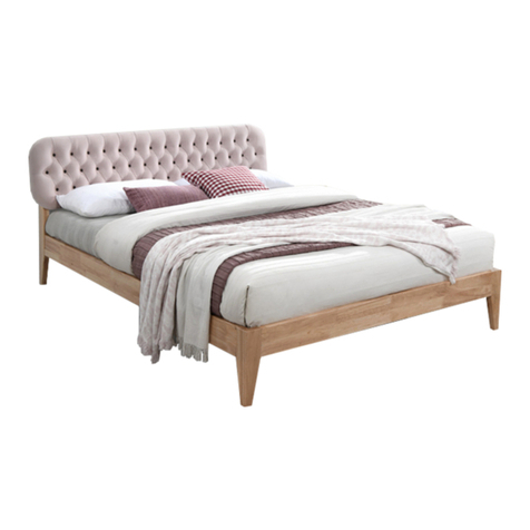 B2C Furniture HALO Double Bed manual