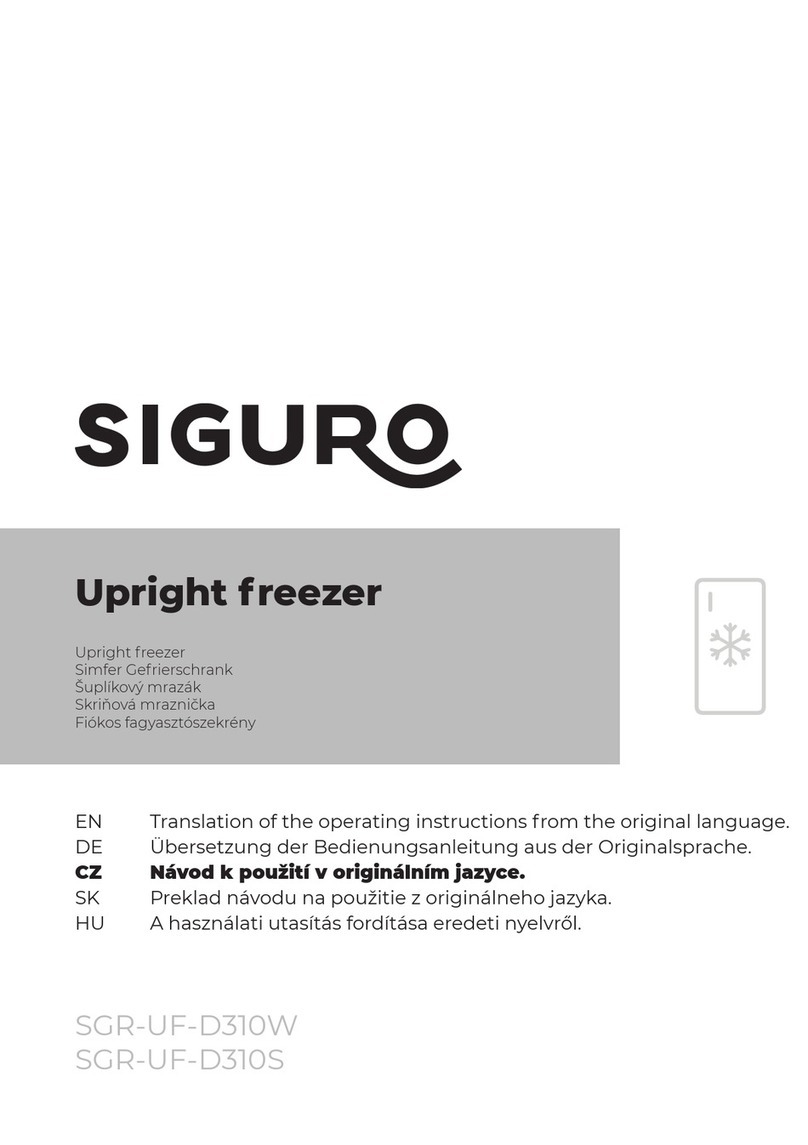 SIGURO SGR-UF-D310W Translation of the operating instructions