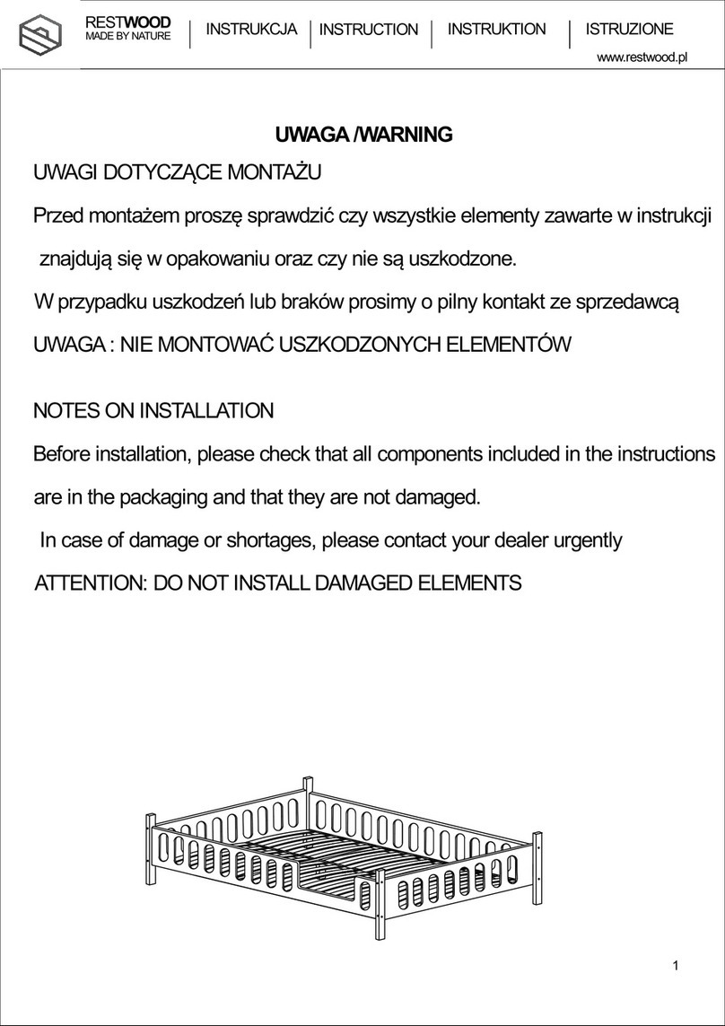 RESTWOOD TIAN PP instructions
