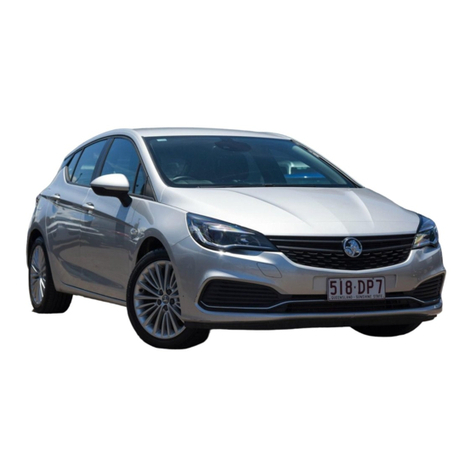 HOLDEN MY17 BK Astra owner's manual