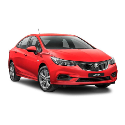 HOLDEN MY17 BL Astra owner's manual