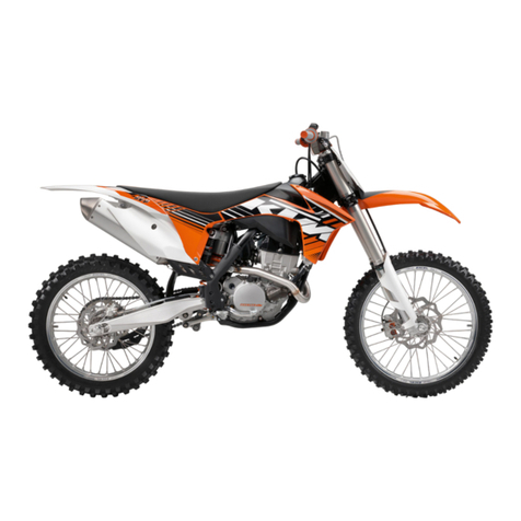 KTM 250 SX-F EU 2012 User manual