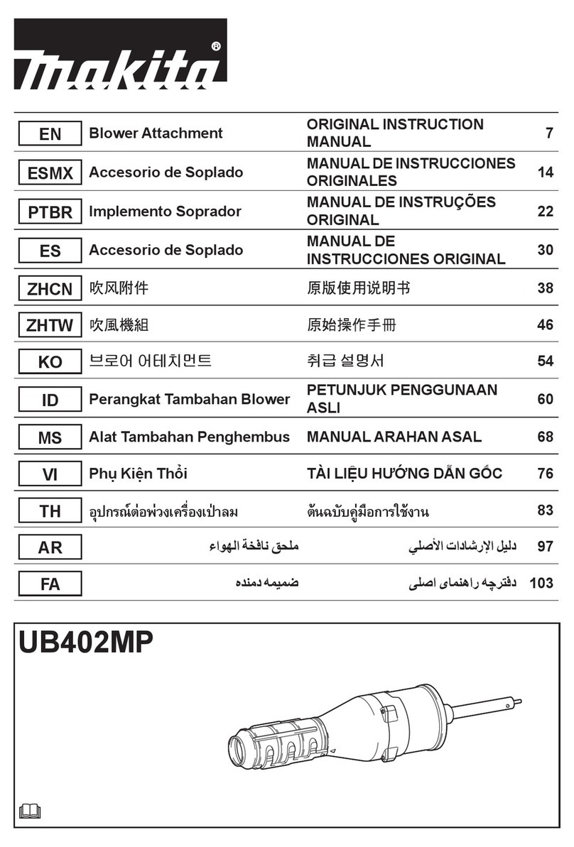 Makita UB402MP Original instruction manual