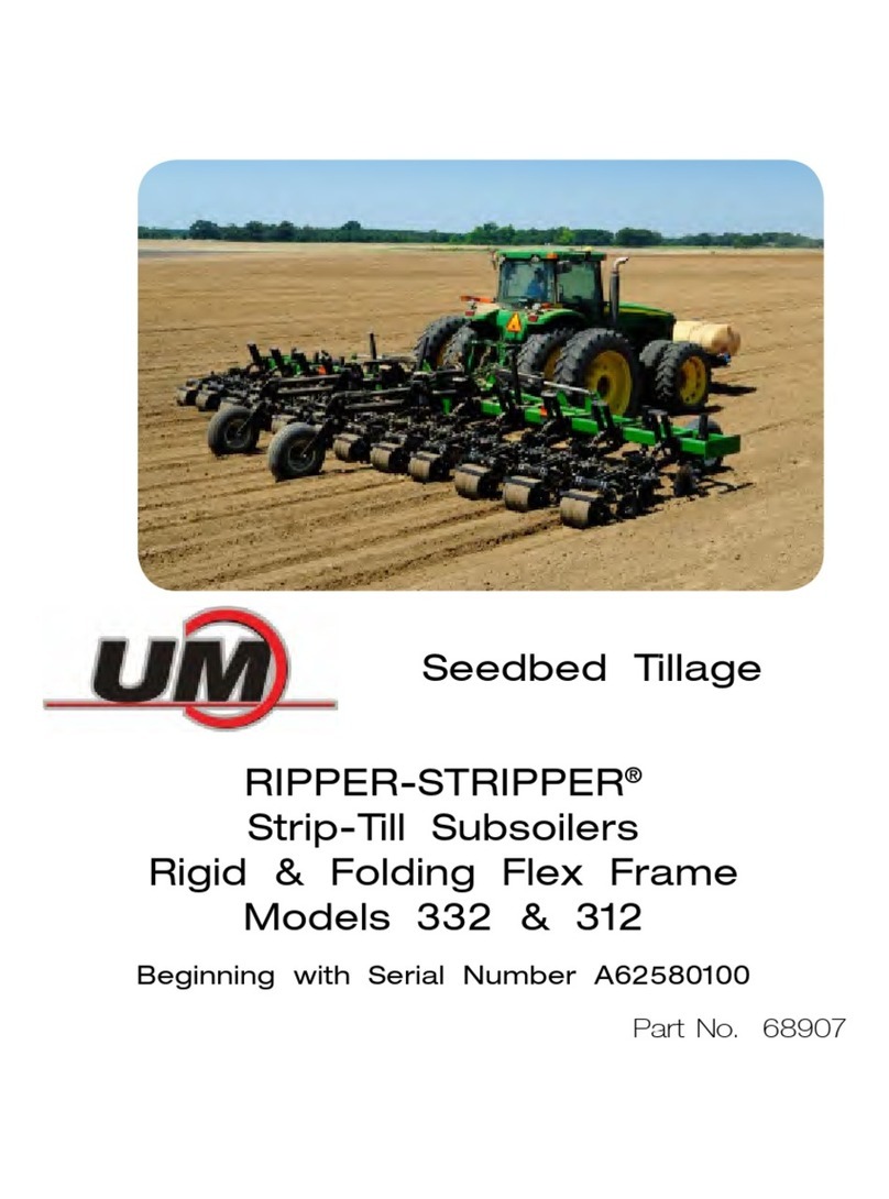 Unverferth RIPPER-STRIPPER 332 User manual