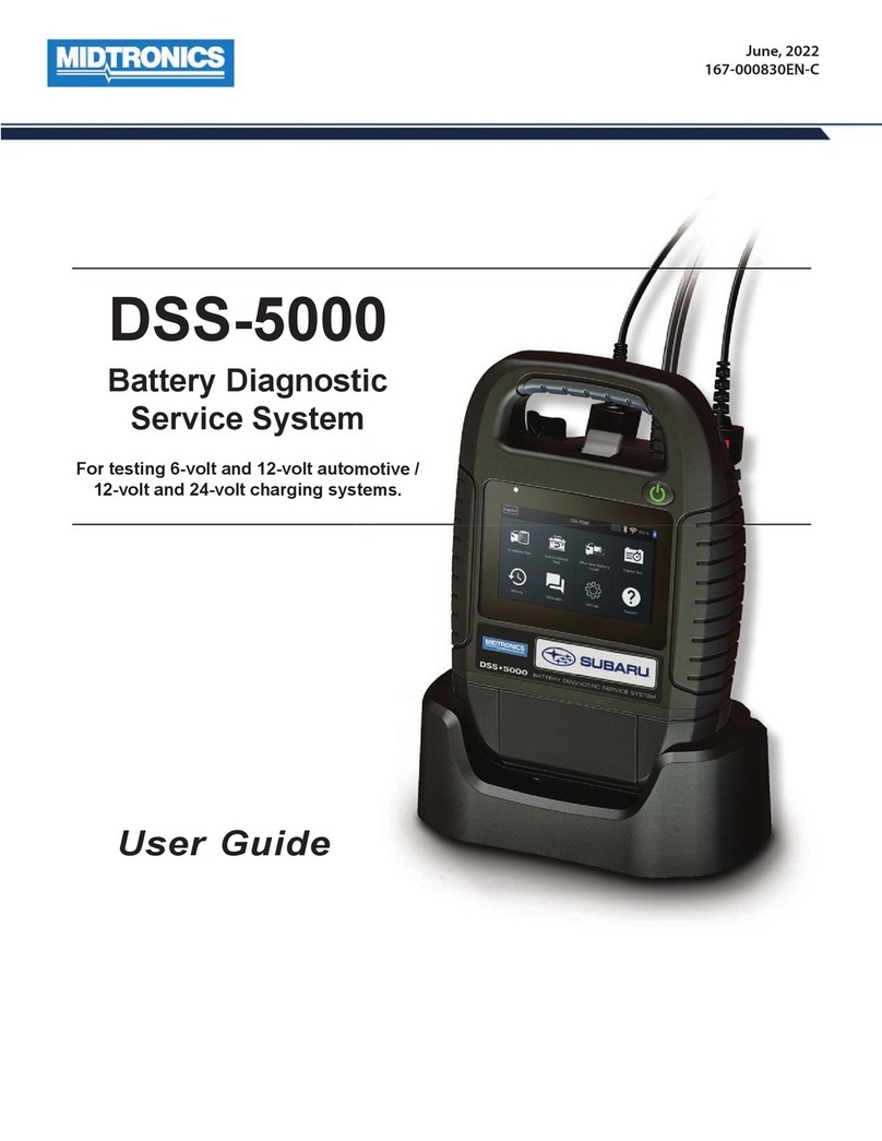 Midtronics DSS-5000 User manual