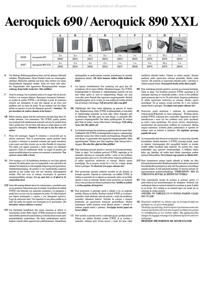 juwel Aeroquick 690 Quick start manual