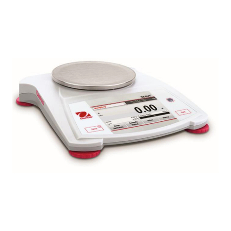 OHAUS Scout STX Series User manual