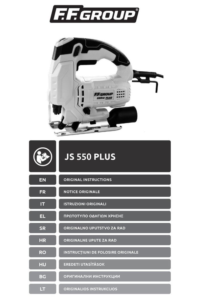 F.F. Group JS 550 PLUS User manual