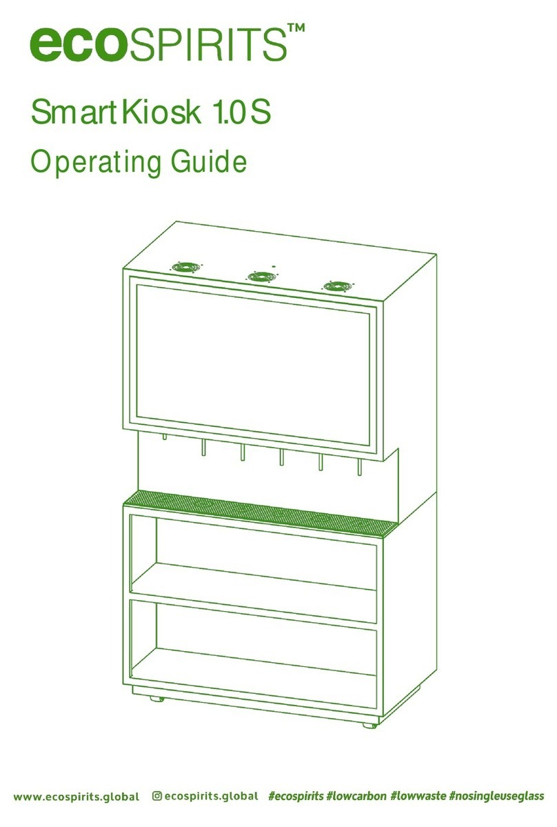 ecoSPIRITS SmartKiosk 1.0S operating guide