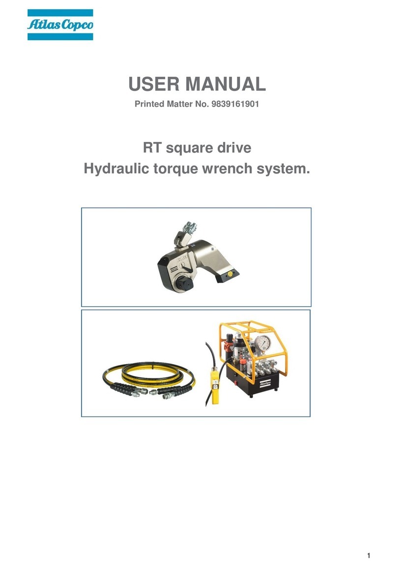 Atlas Copco RT User manual