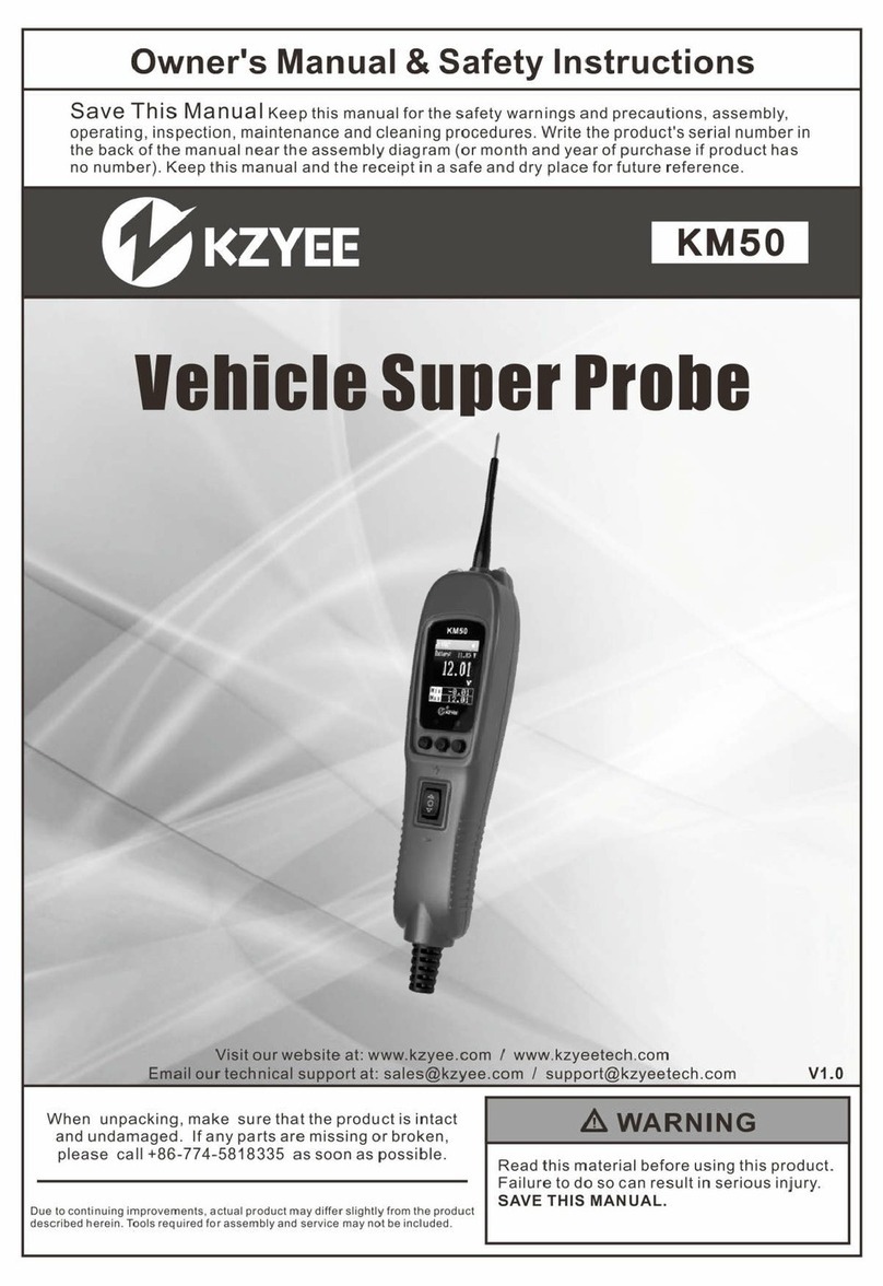 Kzyee KM50 owner's manual