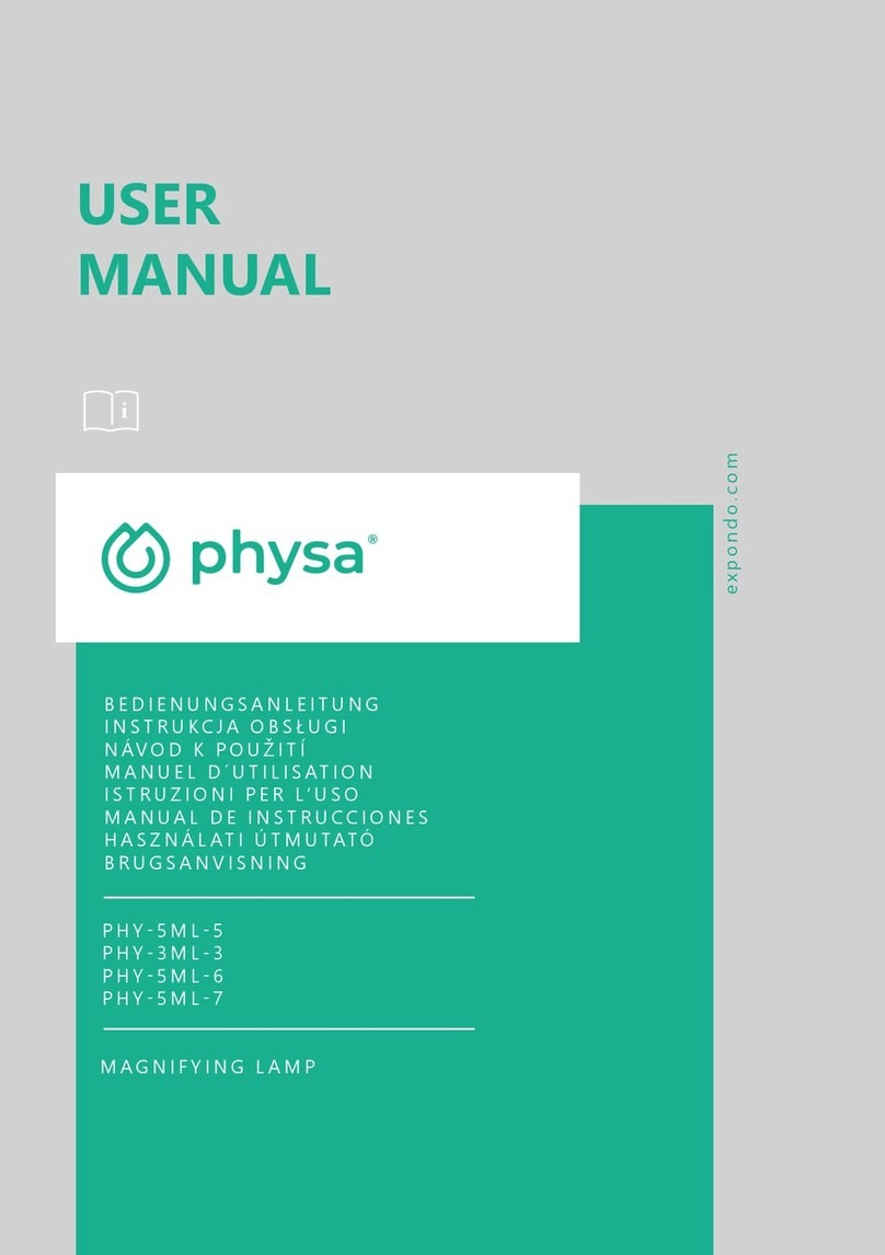 physa PHY-5ML-5 User manual