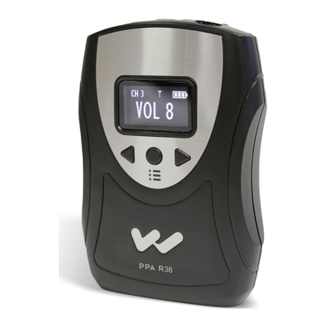 Williams AV PPA R38 user manual
