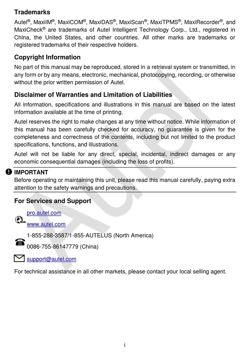Autel MaxiIM IM608 II User manual