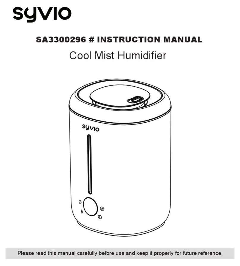 Syvio SA3300296 instruction manual
