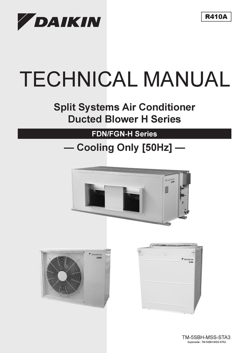 Daikin H-Series User manual