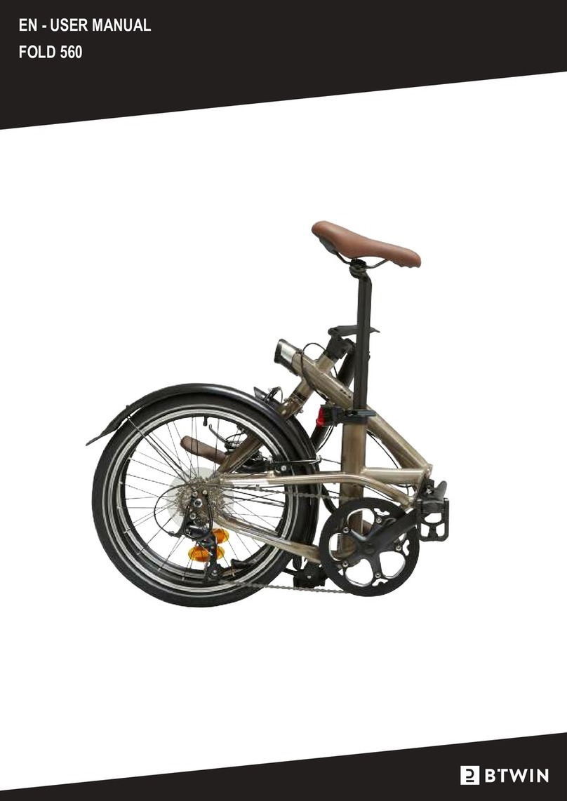 Btwin FOLD 560 user manual