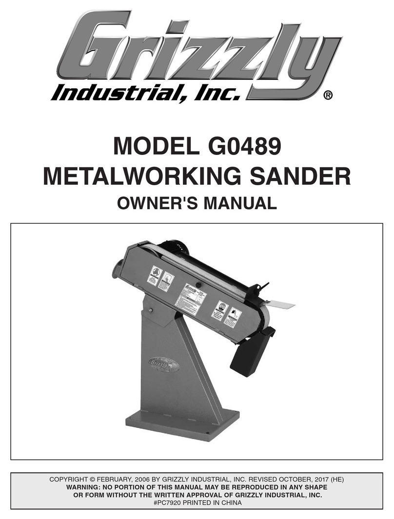 Grizzly G0489 User manual