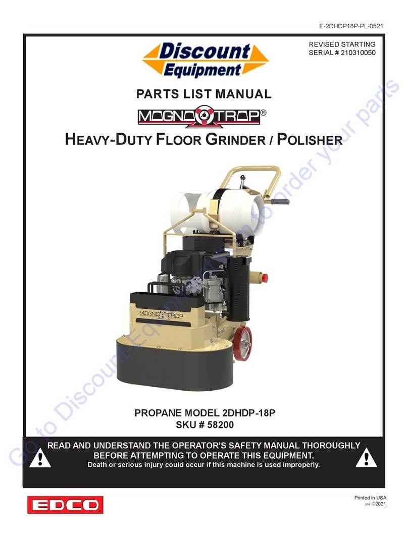 Edco Magna-Trap 2DHDP-18P User manual