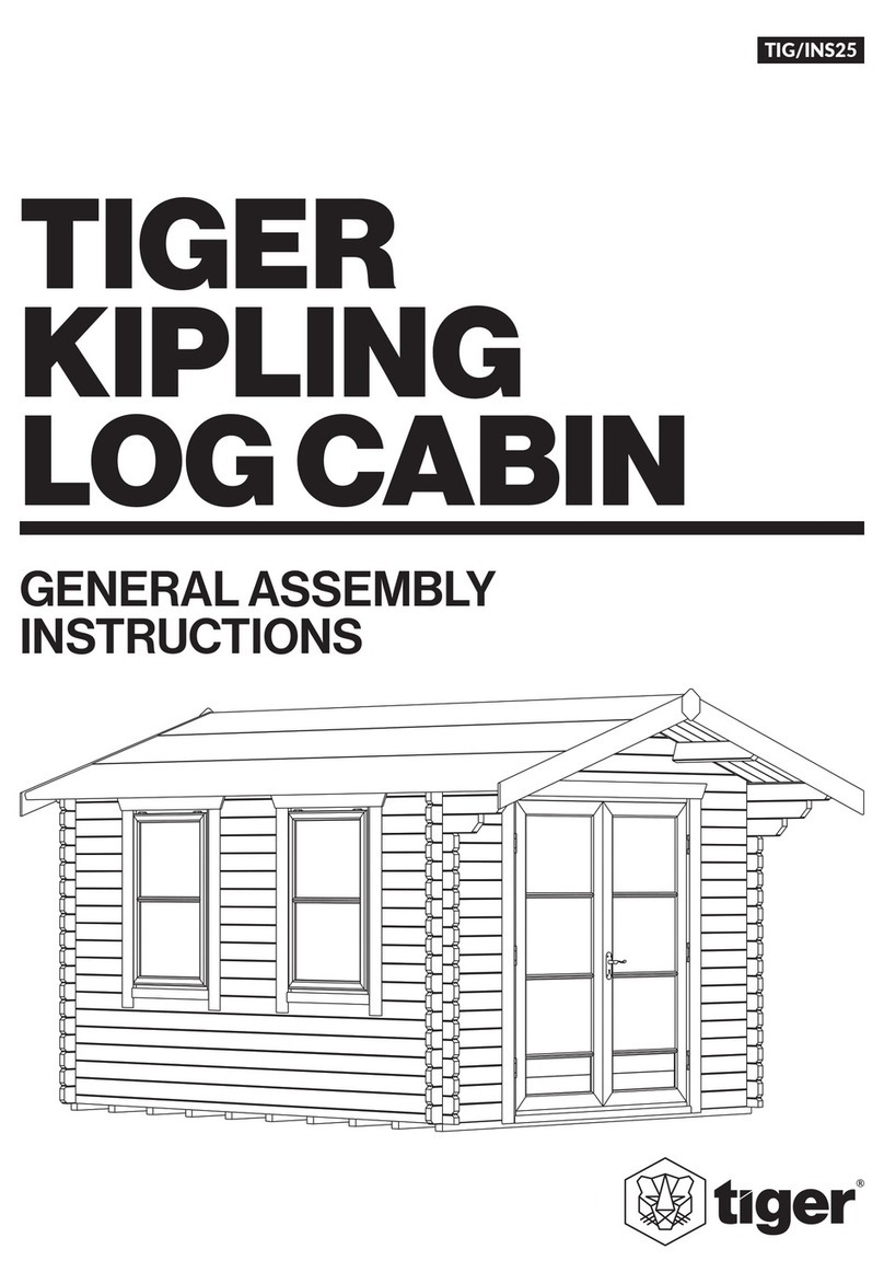 Tiger KIPLING LOG CABIN User manual