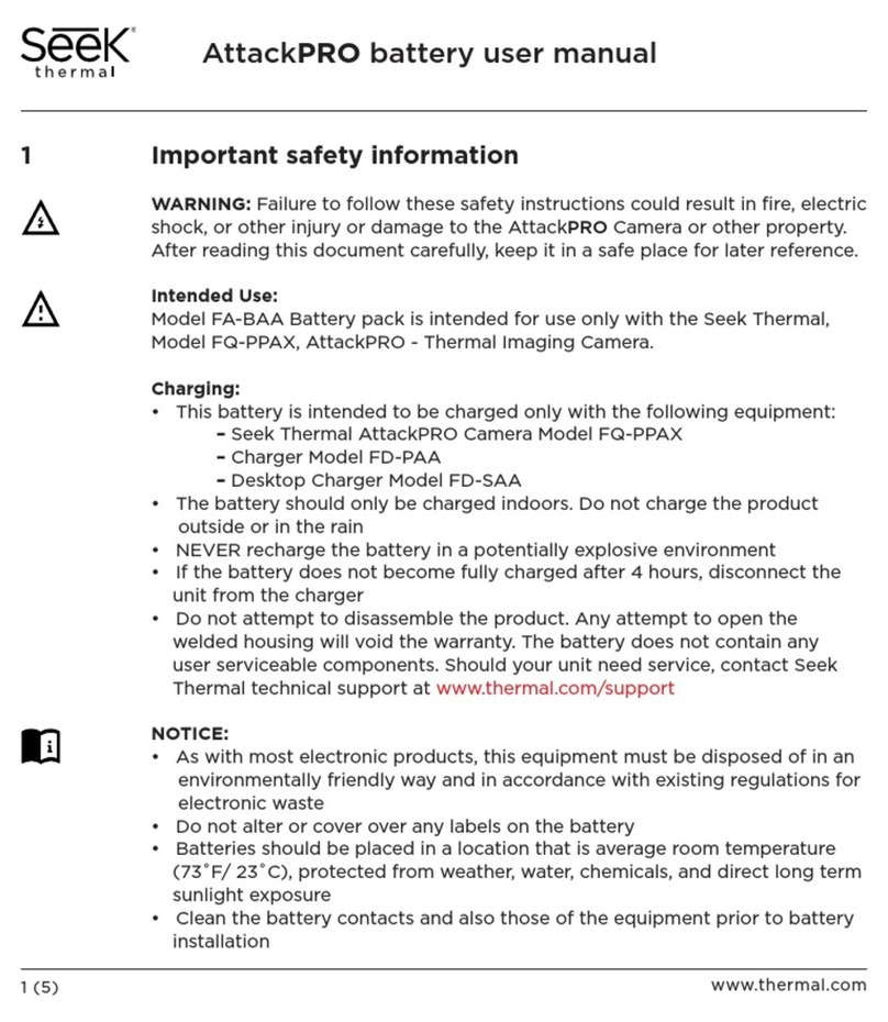 Seek Thermal AttackPRO user manual