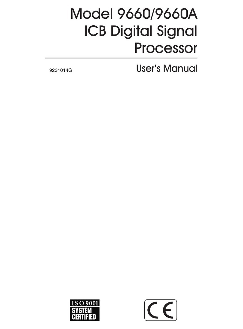Canberra 9660 user manual